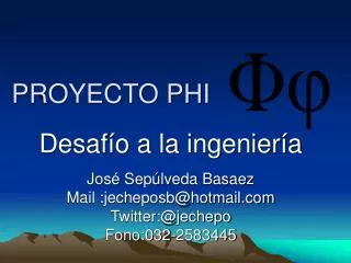proyecto phi