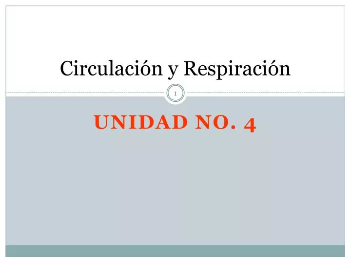 PPT - Circulación Y Respiración PowerPoint Presentation, Free Download ...