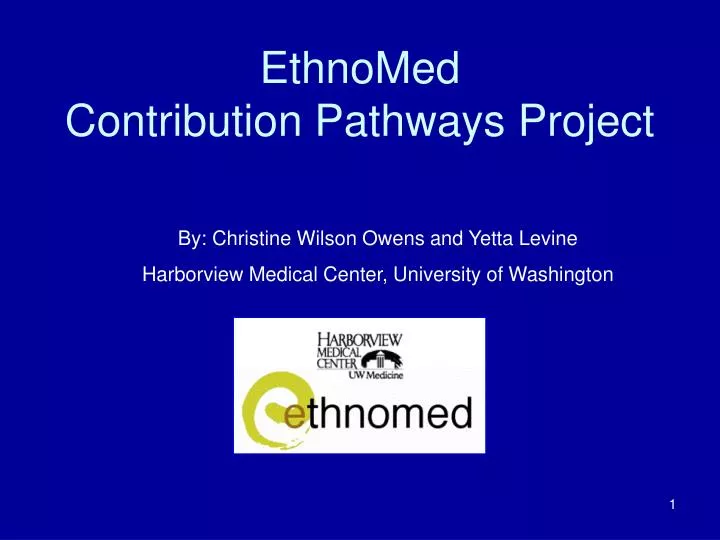 ethnomed contribution pathways project