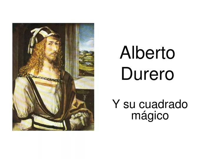 alberto durero