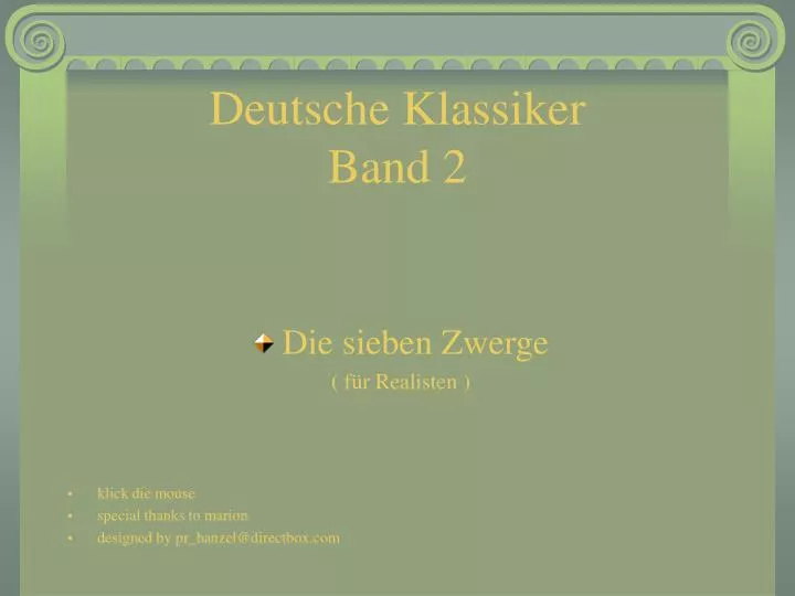 deutsche klassiker band 2