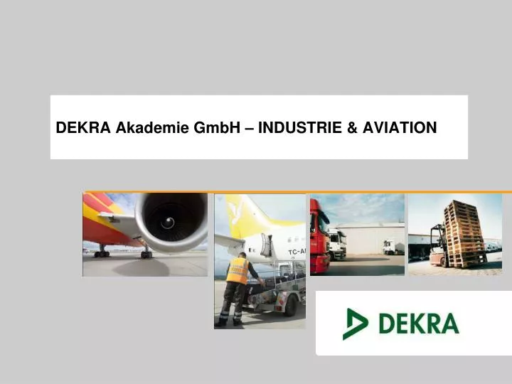 dekra akademie gmbh industrie aviation