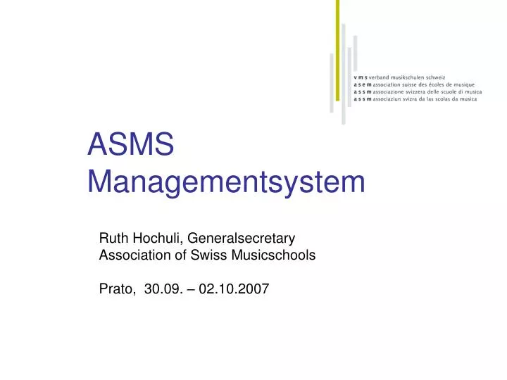 asms managementsystem