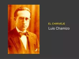 el chiriveje