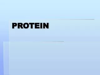 protein