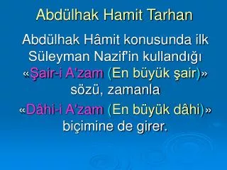abd lhak hamit tarhan
