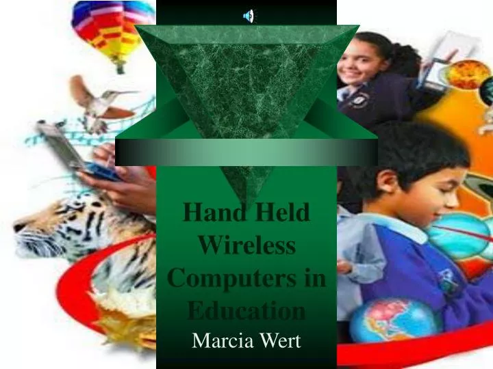 hand held wireless computers in education