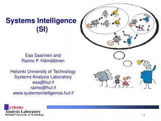 Systems Intelligence (SI)