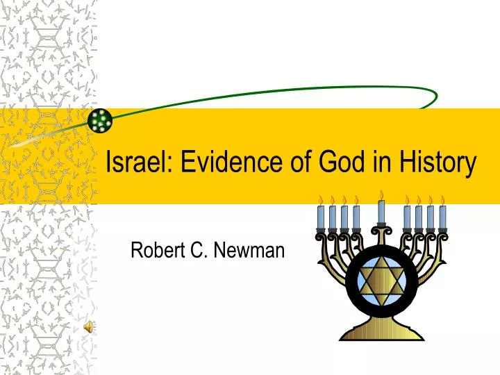 israel evidence of god in history