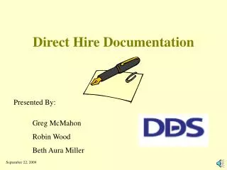 Direct Hire Documentation