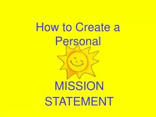 How to Create a Personal