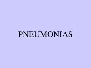 pneumonias