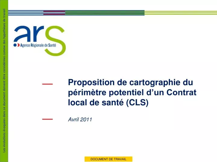 proposition de cartographie du p rim tre potentiel d un contrat local de sant cls