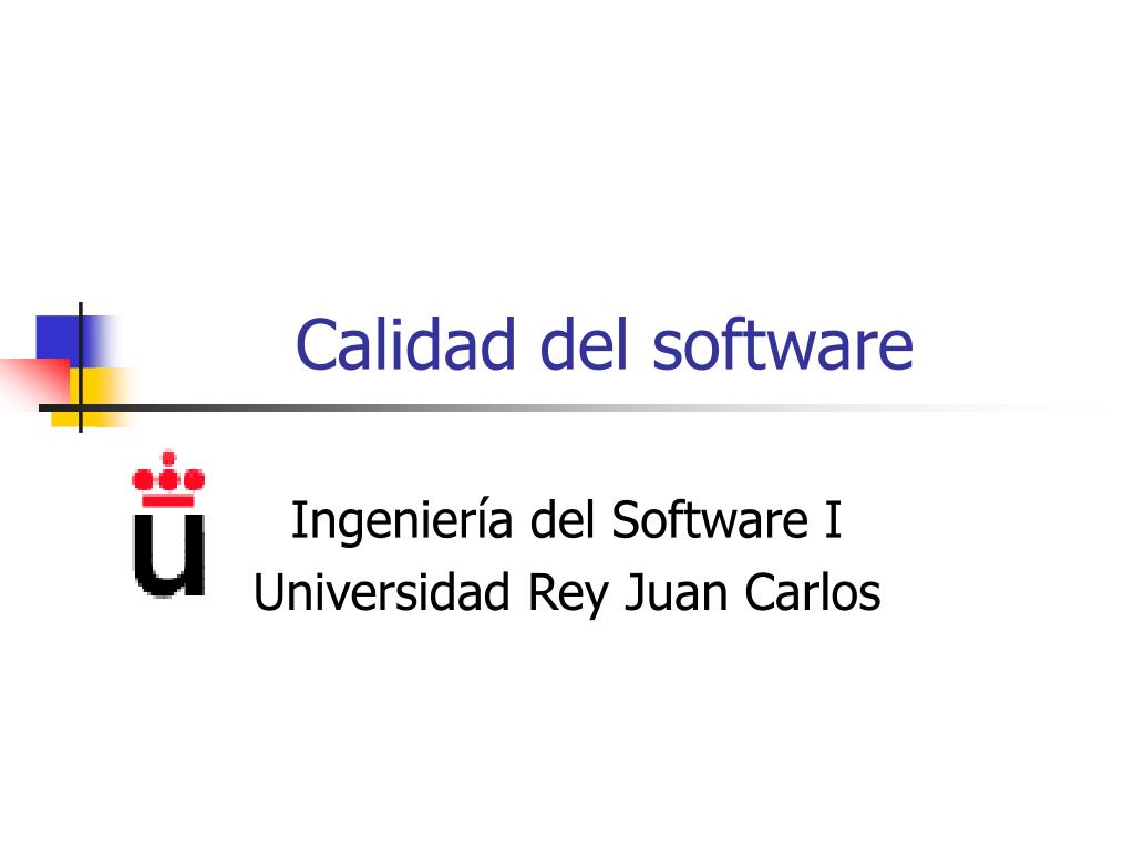 PPT - Calidad del software PowerPoint Presentation, free download - ID ...