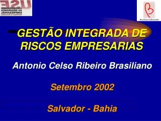 GESTÃO INTEGRADA DE RISCOS EMPRESARIAS