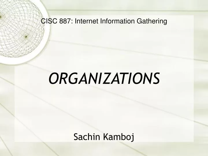organizations