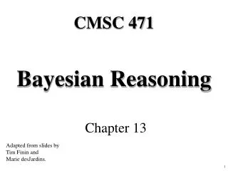 Bayesian Reasoning