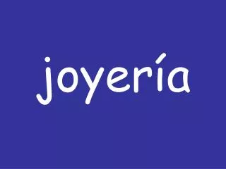 joyer a