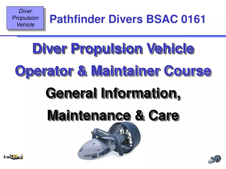 pathfinder divers bsac 0161