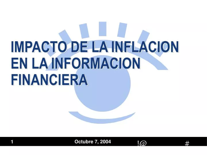 impacto de la inflacion en la informacion financiera