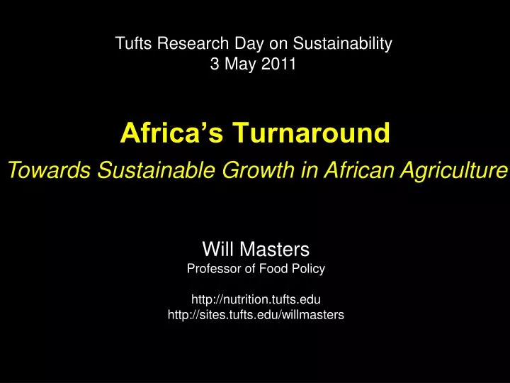 africa s turnaround