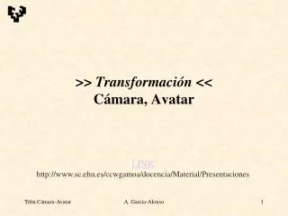 transformaci n c mara avatar
