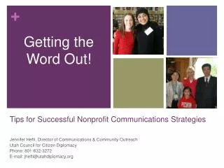 Tips for Successful Nonprofit Communications Strategies