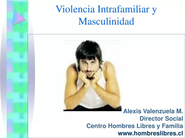 violencia intrafamiliar y masculinidad