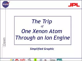 The Trip of One Xenon Atom Through an Ion Engine