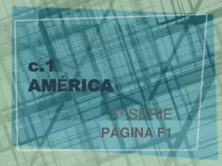 c 1 am rica