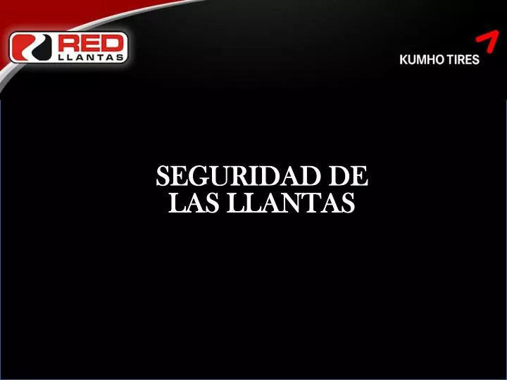 seguridad de las llantas