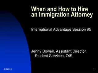 When and How to Hire an Immigration Attorney