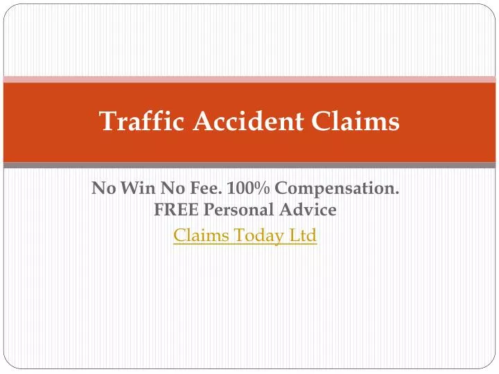 traffic accident claims