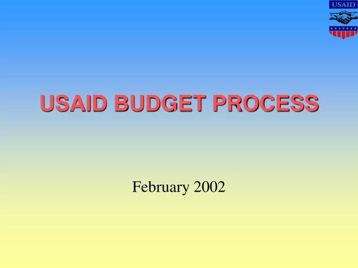 usaid budget process