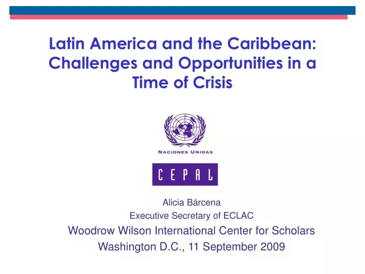 latin america and the caribbean challenges and opportunities in a time of crisis