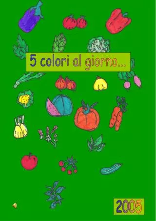5 colori al giorno