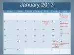 January 2012 - slide 1