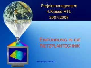 projektmanagement 4 klasse htl 2007 2008