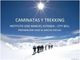 caminatas y trekking