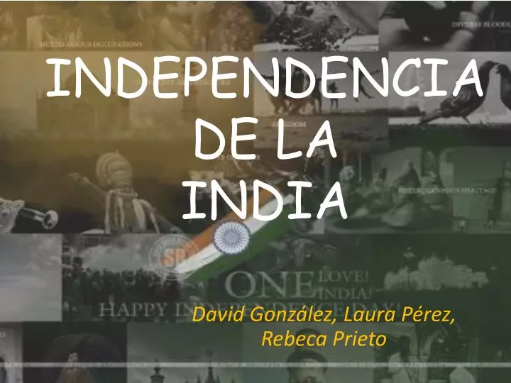 independencia de la india