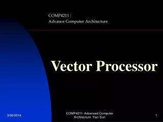 Vector Processor