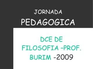 JORNADA PEDAGOGICA