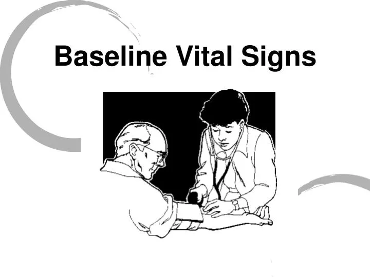 baseline vital signs