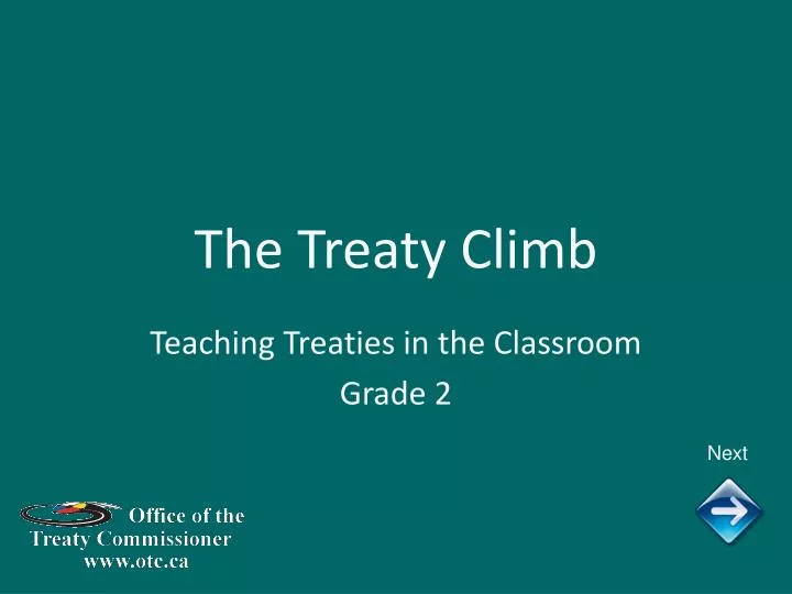 the treaty climb
