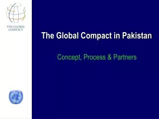 The Global Compact in Pakistan