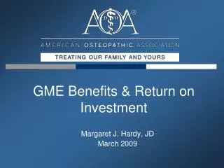 GME Benefits &amp; Return on Investment