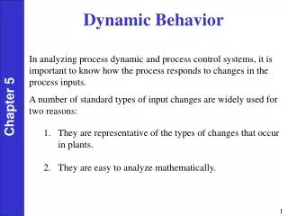 Dynamic Behavior