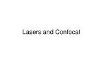 Lasers and Confocal - slide 1