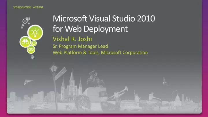 microsoft visual studio 2010 for web deployment