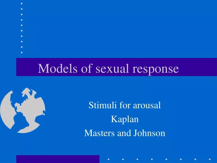 models of sexual response